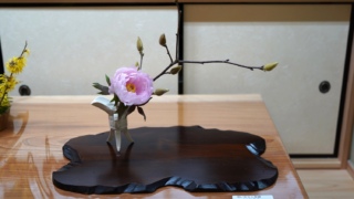 A20-想い花-文人華調 「山村貴客」 | ひらかた京町家