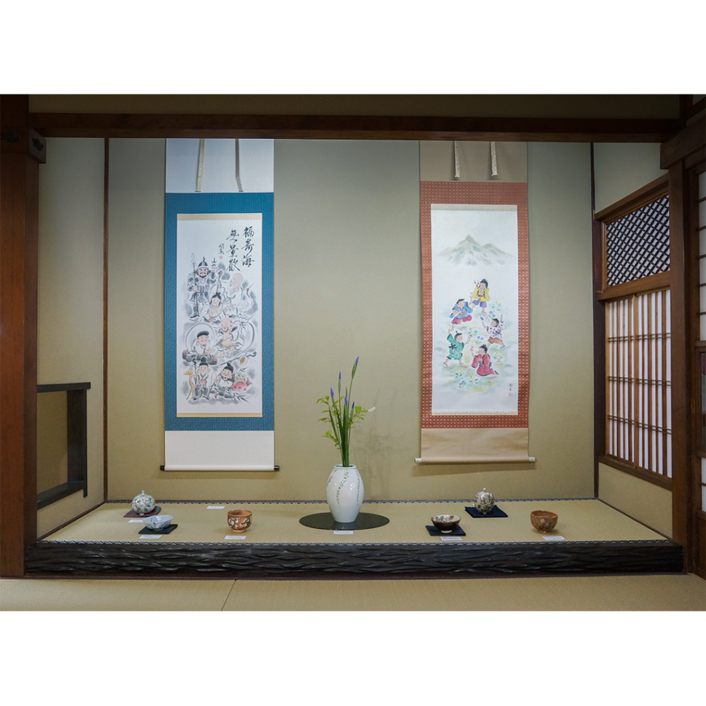 正式的 花器 華 茶室 上手の自在鎖(鉄) ☆ 掛花 囲炉裏 鉄瓶 床の間 その他